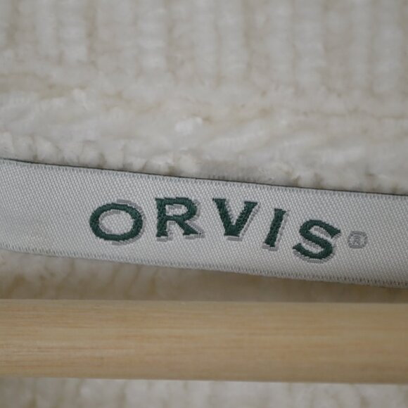Orvis Women XL Long Sleeve Pullover Soft Stretch Textured Knit Crew Neck Sweater - Picture 10 of 10